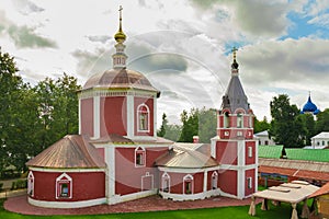 Suzdal, Russia, Uspenskaya church in summer