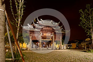 Suzhou Bao`ensi Ta Pagoda at Bao`en Temple in Suzhou