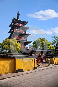 Suzhou Hanshan Temple Pu Mingta