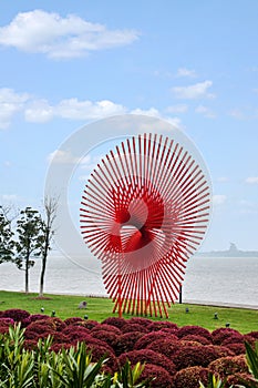 Suzhou Jinji Lake City Sculpture --- Windmill