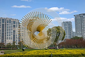 Suzhou Jinji Lake City Sculpture --- Windmill