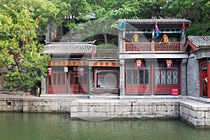 Suzhou market street in Summer Palace, Beijing