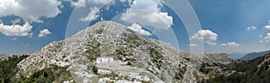 Sv. Jure - the highest mountain in mountain range Biokovo in Croatia