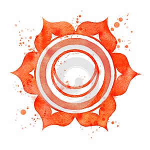 Svadhisthana chakra symbol.