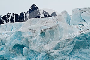 Svalbard glacier