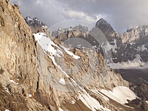Svarog peak, Ashat wall