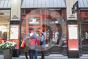 Svarowski store in Leipzig