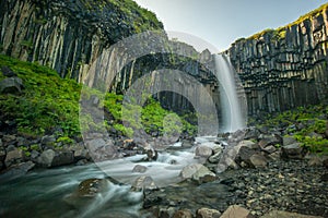 Svartifoss, Black Waterfall, Iceland