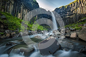 Svartifoss, Black Waterfall, Iceland