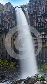 Svartifoss waterfall - Iceland photo