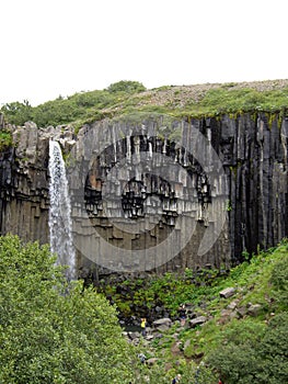 Svartifoss waterfall, Skaftafell National Park, Iceland