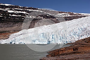 Svartisen glacier photo