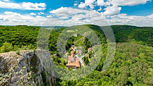 Svaty Jan pod Skalou monastery, Beroun District, Central Bohemian Region, Czech Republic