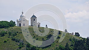 Svaty kopecek - holy hill near Mikulov in Moravia
