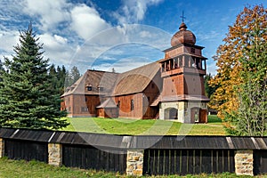 Svaty Kriz, Protestant wooden church