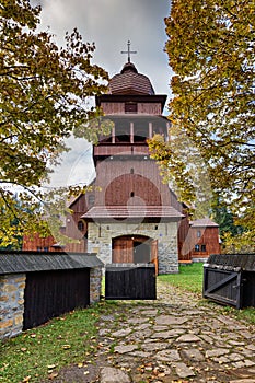 Svaty Kriz, Protestant wooden church