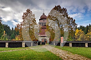 Svaty Kriz, Protestant wooden church