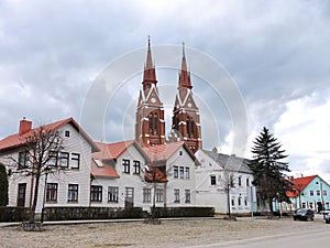 Sveksna town , Lithuania