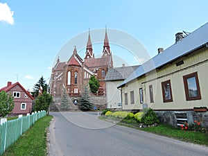 Sveksna town, Lithuania