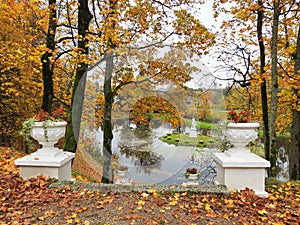 Sveksna town park, Lithuania