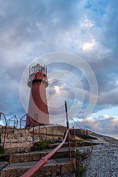 Svenner lighthouse on the coast of Norway
