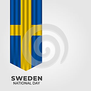 Sveriges nationaldag (Translate: Sweden National Day). Happy national holiday. Celebrated annually on June 6 in sweden. Sweden