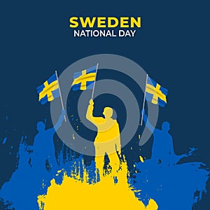 Sveriges nationaldag (Translate: Sweden National Day) is the Sweden National Day and Republic Day, which is celebrated on 6 June