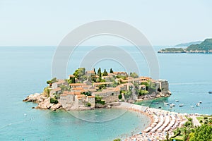 Sveti Stefan island