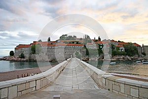 Sveti Stefan island