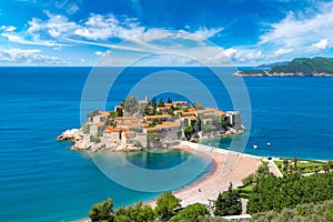 Sveti Stefan island in Budva