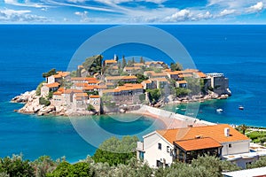 Sveti Stefan island in Budva