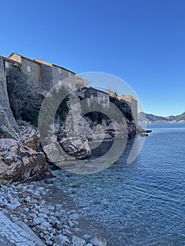 Sveti Stefan island in Budva, Montenegro