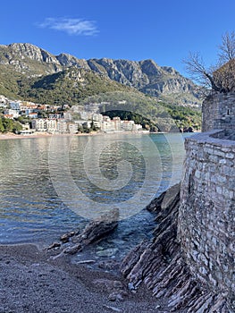 Sveti Stefan island in Budva, Montenegro