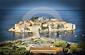 Sveti Stefan Island City