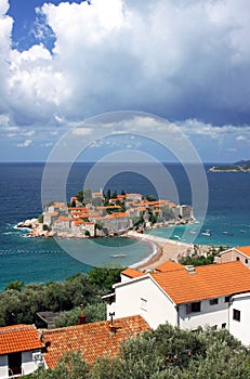 Sveti Stefan island, Montenegro