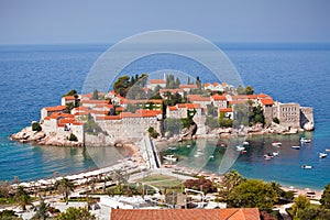 Sveti Stefan island-resort, Montenegro