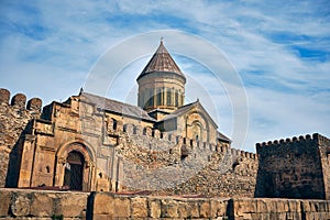Svetitskhoveli Cathedral, Mtskheta, Georgia photo