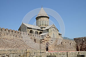 Svetitskhoveli Cathedral in Mtskheta photo