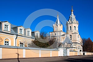 Sviato-Troitskyi Monastery in Korets. Rivne region. Ukraine photo