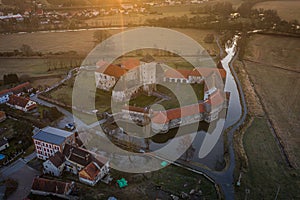 Svihov castle in south bohemia in Czech Republic