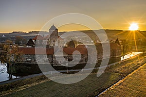 Svihov castle in south bohemia in Czech Republic