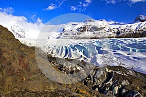 Svinafellsjokull Glacier, Skaftafell, Iceland.