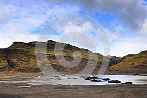 Svinafellsjokull Glacier in Skaftafell Natural Park