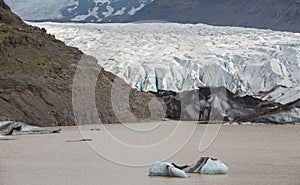 Svinafellsjokull in Iceland