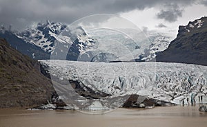 Svinafellsjokull in Iceland