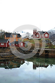 SvinÃ¸ya's houses and rorbuer