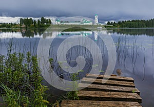 The Svirsky monastery in the village of Old Sloboda - Russia