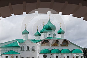 The Svirsky monastery in the village of Old Sloboda - Russia