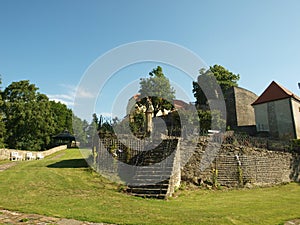 Svojanov castle, ghotic garden