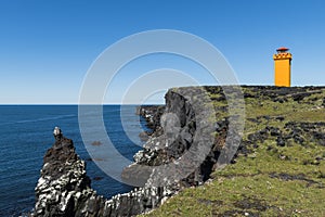 Svortuloft Lighthouse Iceland